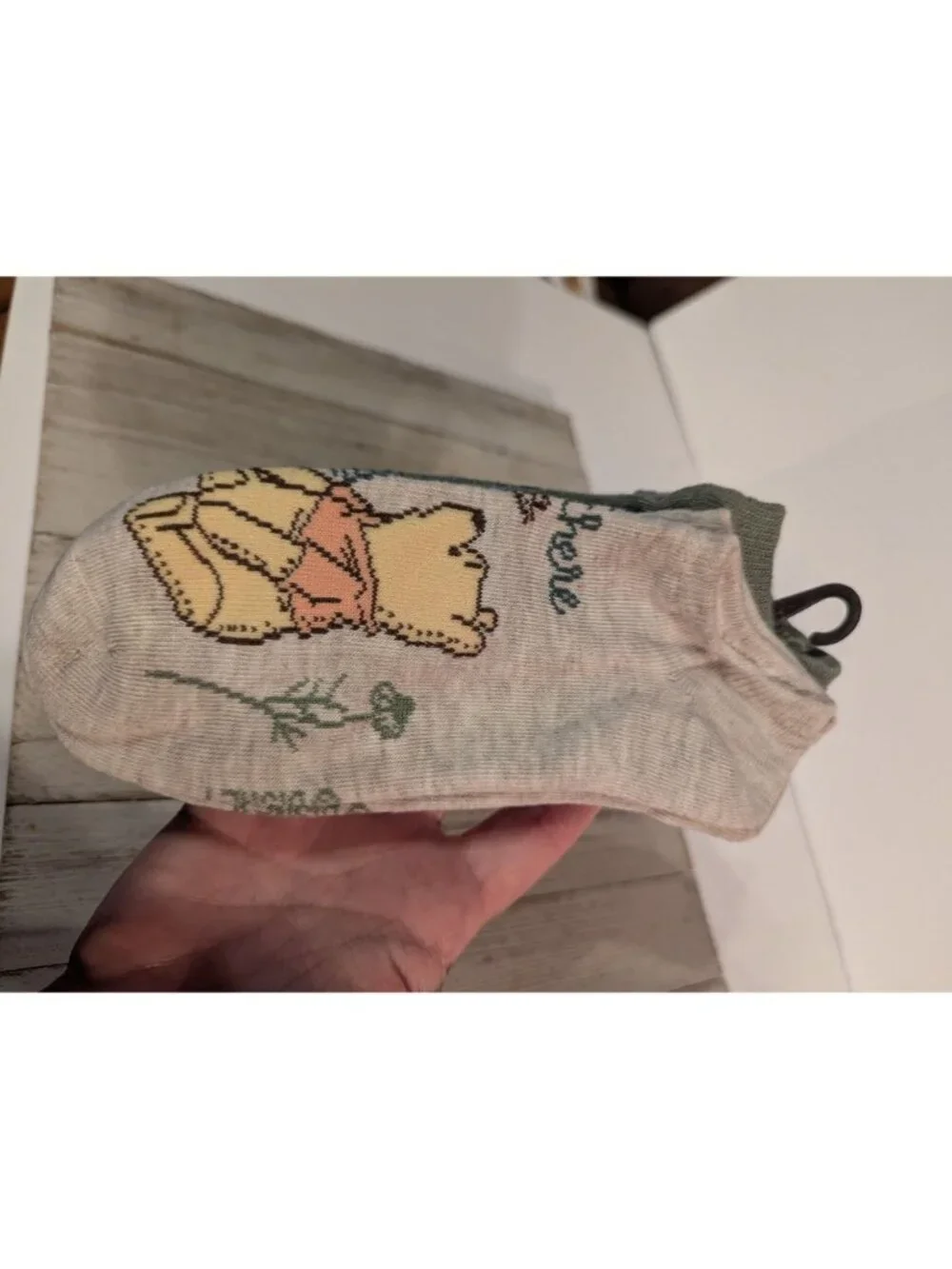 Disney Winnie the Pooh Low Cut Socks Shoe Size 4-10 Set of 3 Pairs